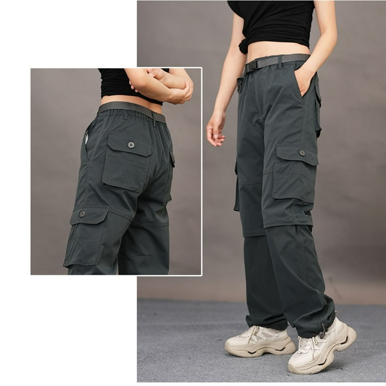 Sweatpants Women Outdoor Quick Drying Windbreaker Pants Elastic