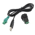 thumbnail image 1 of USB Cable Adapter, Car Audio USB Switch Button Wear Resistant Superior Flexibility Fast Response ABS Plug And Play  For RCD510Plus RCD310Plus CD Player, 1 of 8