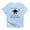Sky Blue, variant on - 1St Halloween Funny Bat T Shirt - Infant T-Shirt