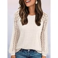 thumbnail image 2 of Trendy Tunic Pullover Tops with Thumb Holes Comfy Winter Sweaters  XL, 2 of 6