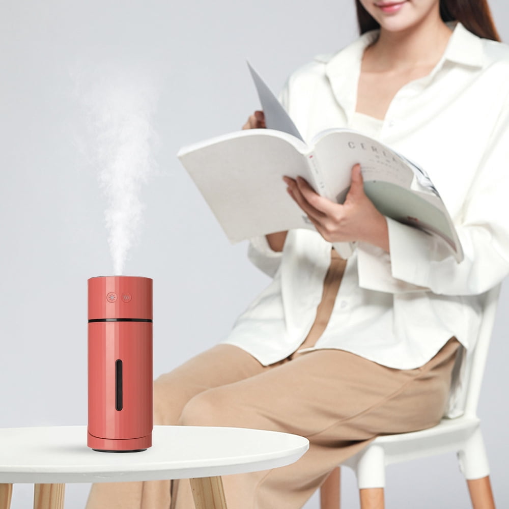 Adjustable Humidifier, Small Cool Mist Ultrasonic Humidifier, Portable USB Quiet Humidifier