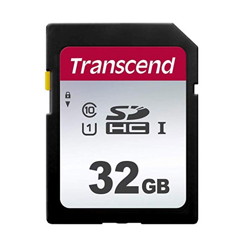 Transcend TS32GSDC300S 32GB UHS-I U1 SD Memory Cards +