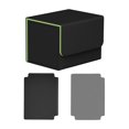 thumbnail image 1 of Caja de Baraja de Cartas Cola Contenedor de Dados Verde Negro, 1 of 8