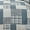 Blue Grey, variant on Green Essen Queen/Full size Bedspread Bedding Lightweight Quilt Microfiber Reversible Coverlet Beige Plaid Quilt