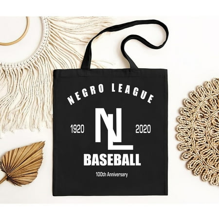 vintage Celebrate Black Excellence with the Negro League Baseball Tote Bag-TH8852
