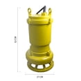 thumbnail image 4 of Bomba Sumergible para Agua sucia 2HP 1500W Trifásica SHIMGE WQK15-15-1.5, 4 of 5
