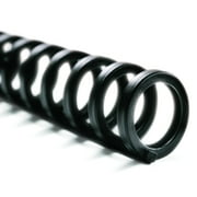 Gbc Proclick Easy Edit Binding Spine - 0.31" Diameter - 45 Sheet Capacity - Letter 8.50" X 11" - 25 / Pack - Black (2515662)