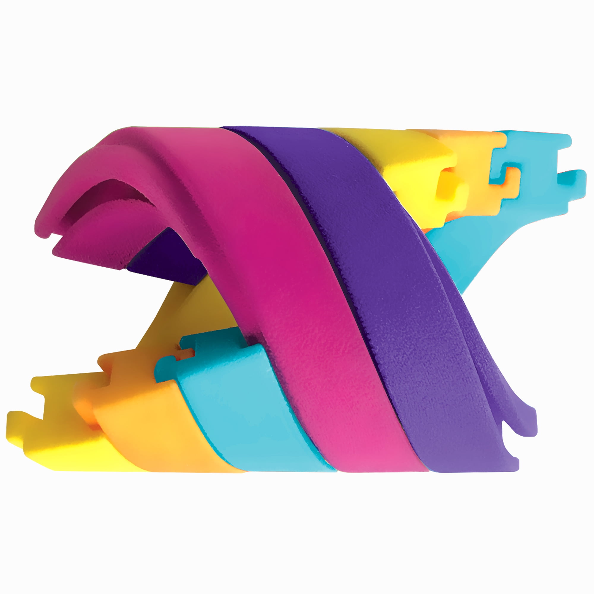 Hypno-twist –Hypnotic Fidget Toy, Glide the colorful rings for a hypnotic loop that spins again and again