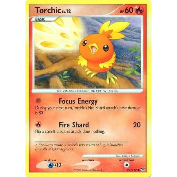 Pokemon Platinum Torchic #99