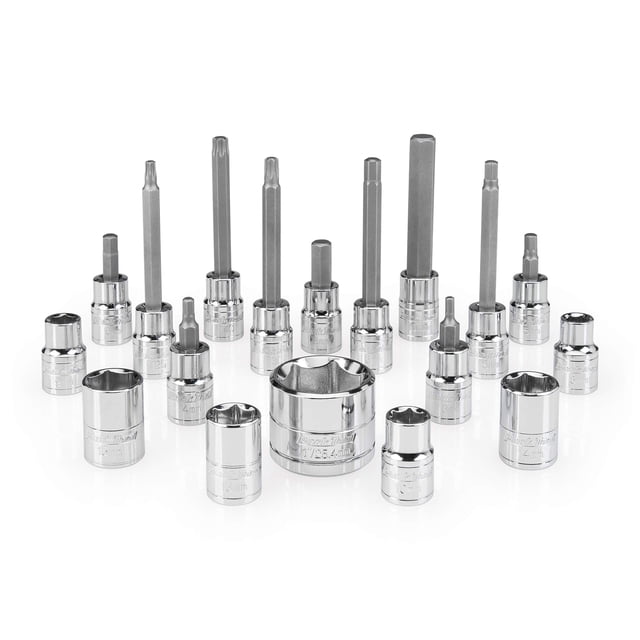 Juego de enchufes y brocas Tool Park Tool SBS-1.2 3/8 Drive plateado