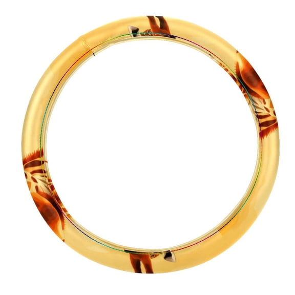 Toucan 14.5 Inch Printing PVC Leather Auto Accessories Car Wheel Covers Steering Wheel Cover