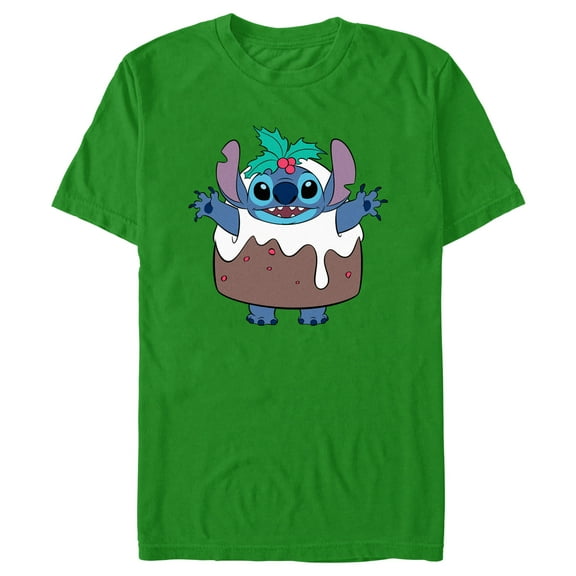 Men's Lilo & Stitch Alien Cake Graphic Tee Kelly Green 2X Large