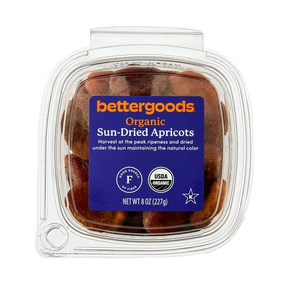 bettergoods Organic Sun-Dried Apricots, 8 oz
