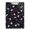 Silver, variant on Acrylic Clipboard 12.5" x 9" with Low-Profile Clip and Hanging Hook for Office and Home Use Heart and Zigzag Patterns