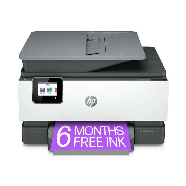 HP OfficeJet 9012e All-in-One Wireless Color Inkjet Printer - 6 Months Free Instant Ink with HP+ -