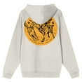 thumbnail image 2 of Riley Green Cowboy Chasing Deer Stamp Adult Sand Long Sleeve Hooded Sweatshirt-XXL, 2 of 5