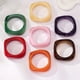 thumbnail image 2 of Nvzi Pulsera de resina acrílica cuadrada con diseño geométrico irregular y ancho para mujer, color naranja, 2 of 5