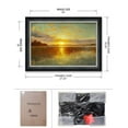 thumbnail image 6 of DECORARTS - Sunset Over a Danish Fjord by Peder Mork Monsted, Giclee Print on Acid Free Cotton Canvas Matching with Solid Wood Frame for Home Decor. Total Size w/ Frame: W 27.25 x H 19.25", 6 of 6