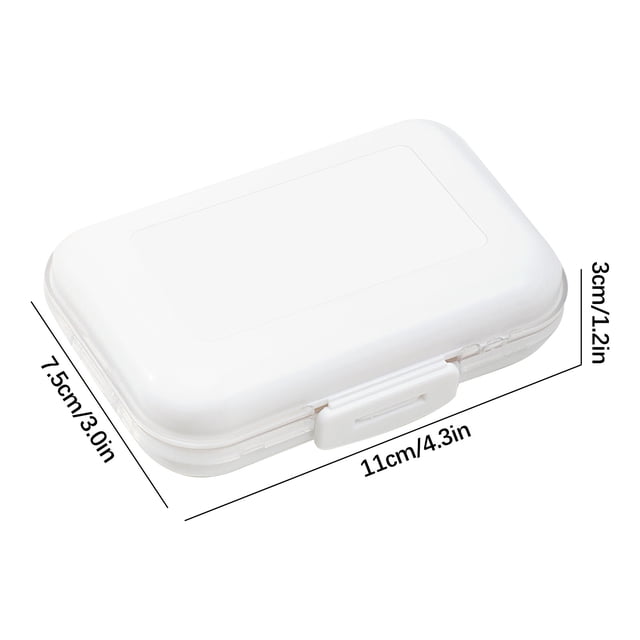 Portable Daily Pillcase Split Box Day Portable Travel Box