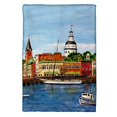 thumbnail image 2 of Betsy Drake KT728 Annapolis City Dock Kitchen Towel, 2 of 3