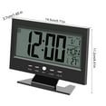 thumbnail image 3 of Temp Display Reloj LCD Digital Sensor de sonido Mesa Escritorio Alarma ANGGREK  Otros, 3 of 8
