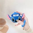 thumbnail image 5 of For AirPods 4 3 2 1 Pro Pro2 Earphone Case 3D Stitch Couple Cartoon Silicone Protective Headphone Box With Pendant Cover, 5 of 6
