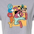 thumbnail image 3 of Disney - Goofy  - Juniors Cropped Cotton Blend T-Shirt, 3 of 5