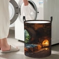 thumbnail image 4 of Large Laundry Basket with Handles - Cozy Tree Hole Cabin Kids Baby Dirty Clothes Laundry Hamper for Bedroom Aesthetic, 4 of 5