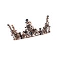thumbnail image 1 of Crystal Vintage Royal Queen King Tiara y Crown Pageant Prom Crown Wedding Hair AccessoriesGold White-- Sailing Electrónica, 1 of 1