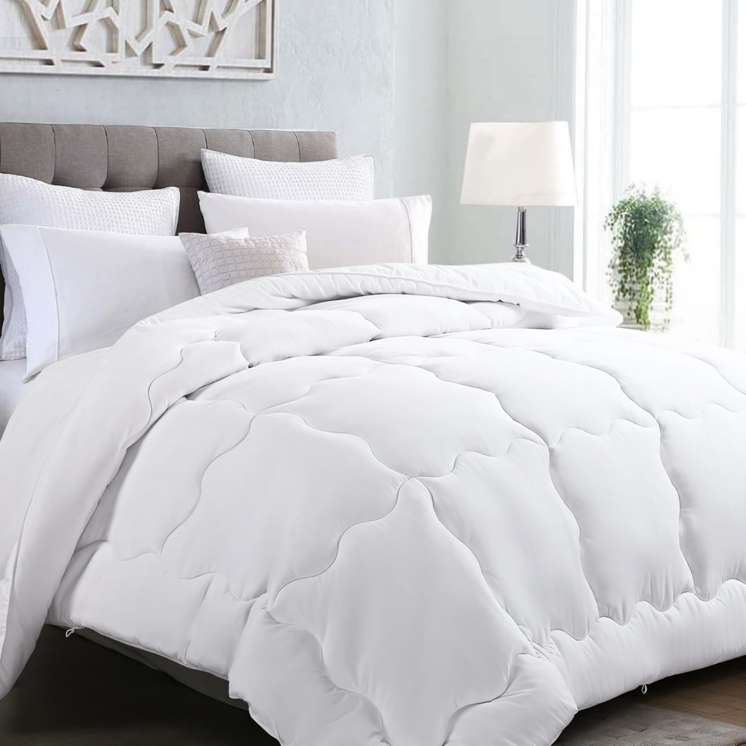 Empire Reversible 3pc Comforter Set Microfiber Quilted Bed Cover Soft Bedding 