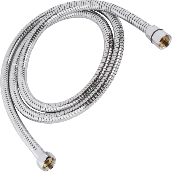 Manguera de ducha Aqua Elegante de 175 cm de acero inoxidable, anti-enredos