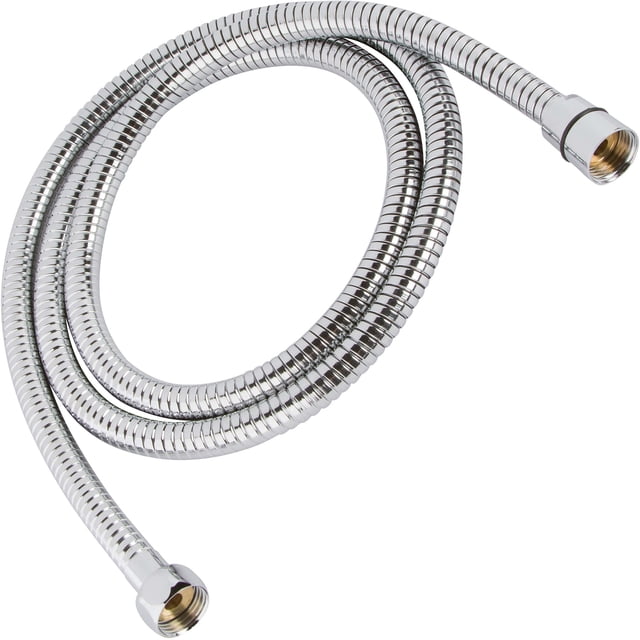 Manguera de ducha Aqua Elegante de 175 cm de acero inoxidable, anti-enredos