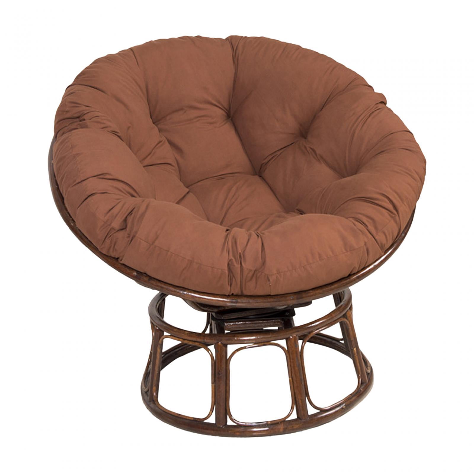 yotijay Hammock Chair Cushion Egg Chair Cushion for Hanging Beds Indoor or Outdoor Swing Brown