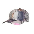 thumbnail image 2 of Pacific Headwear Distressed Camo Hook-And-Loop Adjustable Cap 696C Xd3/Pink Os, 2 of 2