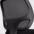 thumbnail image 2 of Nicer Furniture Nicer Furniture Mid-Back Black Mesh Computer Desk Chair with Arms, 2 of 5