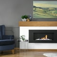thumbnail image 6 of Ekena Millwork 4"H x 4"D x 36"W Rough Sawn Faux Wood Fireplace Mantel, Burnished Pine, 6 of 13