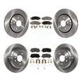 thumbnail image 1 of Transit Auto Front Rear Disc Brake Rotors and Ceramic Pads Kit for Car Honda Pilot Ridgeline K8T-101577, 1 of 11
