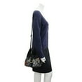 thumbnail image 6 of Pre-Owned BVLGARI Handbag Chandra Black Multicolor Satin Beads Embroidery Women's (Good), 6 of 6