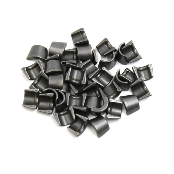 Unique Bargains 40Pcs Gray Motorcycle Exhaust Valve Spring Retainers Lock Keeper for CG200