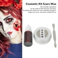 thumbnail image 4 of Cera de cicatriz sangre falsa maquillaje de cera de sangre falsa roja efecto especial para espectáculos de escenario ANGGREK Otros, 4 of 8