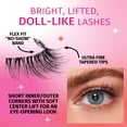 thumbnail image 4 of Salon Perfect Baby Doll Persona Natural Fake Lashes False Eyelashes, 656, 1 Pair, 4 of 5