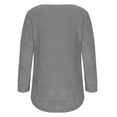thumbnail image 5 of XuJwPNcy Womens Fuzzy Sweaters Long Sleeve Solid Thermal Tops Crewneck Warm Pullover Sweater Trendy Fall Clothes, 5 of 6