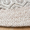 thumbnail image 3 of SAFAVIEH Natura Ernesto Geometric Area Rug, Beige/Ivory, 6' x 6' Round, 3 of 8