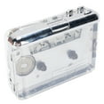 thumbnail image 1 of Portable Cassette Player Tape Recorder, Cassette Tape Player Auto Rewind Stereo Sound Transparent  for Outdoor, 1 of 7