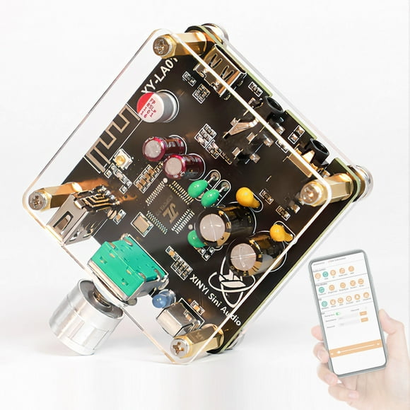 yeacher High-Quality Bluetooth Audio Decoder Board for USB Playback - Lossless Sound Upgrade for Old Speakers (Remote Optional)