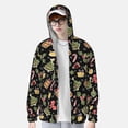 thumbnail image 2 of Daiia Christmas Tree Decoration UPF 50+ Sun Protection Hoodie Jacket Lightweight Long Sleeve Sun Shirt for Women Men with Pocket Hiking Outdoor-Medium, 2 of 7