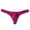 Hot Pink, variant on Mens Ice Silk Thongs T-Back Low Rise Bikini Briefs Underwear