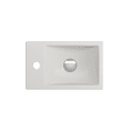 thumbnail image 3 of BOCCHI 1418-002-0126 Fireclay Sink 1-hole Left Side Faucet Deck in Matte White, 3 of 5