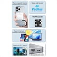 thumbnail image 3 of 10Gbps Magnetic Hard Drive Box Expansion Dock M.2 SSD External Expansion Mobile Phone Recording and Projection 4K PD100W, 3 of 8
