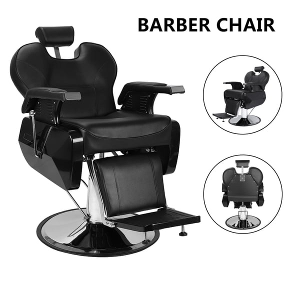 UBesGoo 150° Recline Hydraulic Salon Chair, Hair Styling Barber Equipment, for SPA Beauty, 330lbs Weight Capacity
